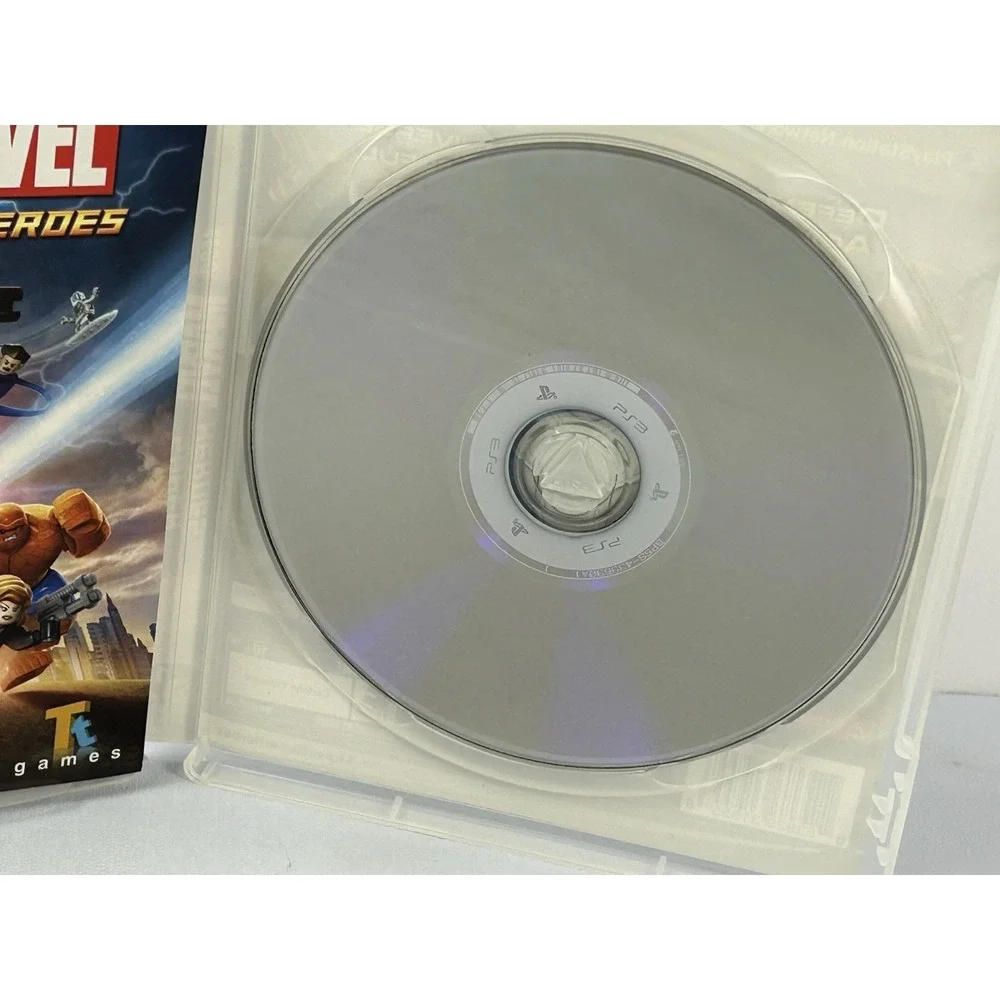 LEGO Marvel Super Heroes PS3 Game Complete CIB Disc Excellent Untested 2013
